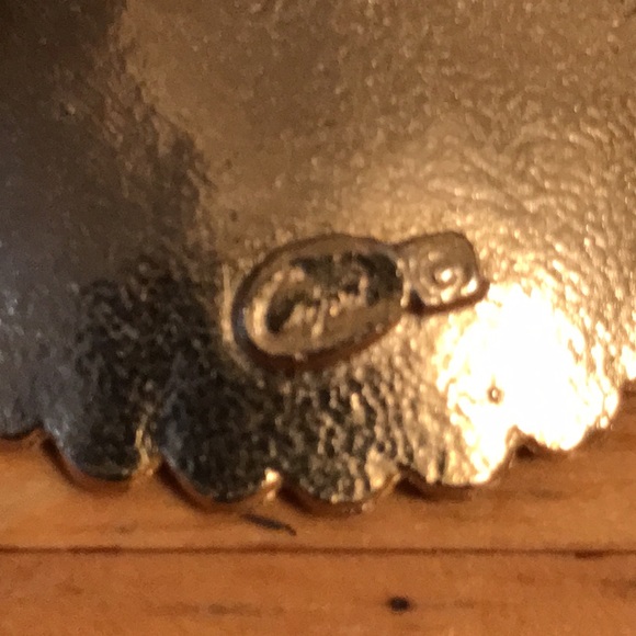 Vintage Capri Cultured Pearl Brooch - Picture 6 of 6